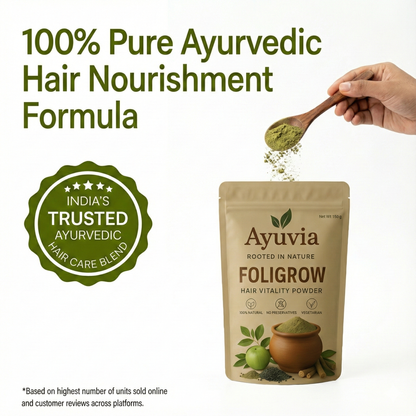Foligrow - Herbal Hair Nourishment Powder (150g)